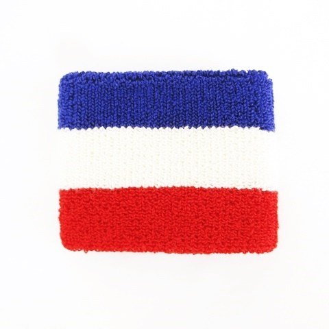 セリーヌ CELINE 2A57L 01LT TU リストバンド ロゴ刺繡 × トリコロール