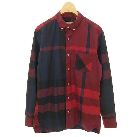 バーバリー BURBERRY ボタンダウン チェック シャツ トップス 