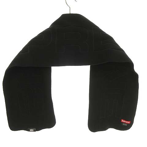 シュプリーム SUPREME 17AW Polartec Logo Scarf ポーラテック ロゴ