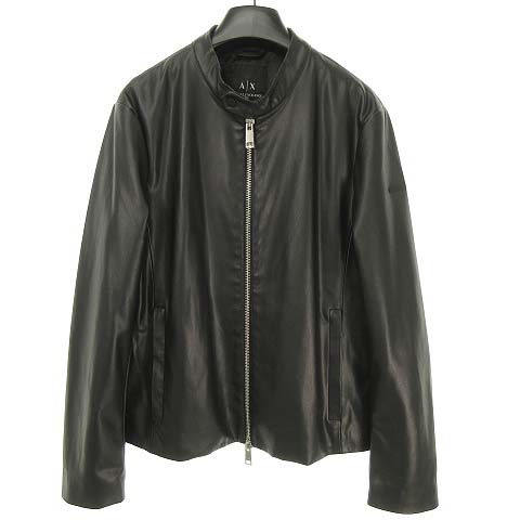 アルマーニエクスチェンジ A/X ARMANI EXCHANGE 19AW フェイクレザー 