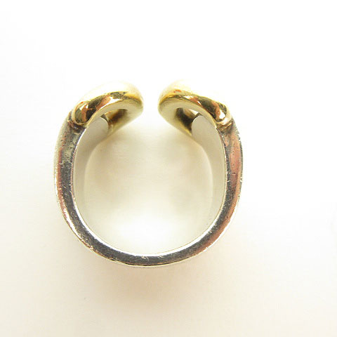 HERMES★エルメス★シルバー✕ゴールドリング★指輪★アンティーク 楽天市場】HERMES エルメス リング・指輪 フラワー 1970〜1980's