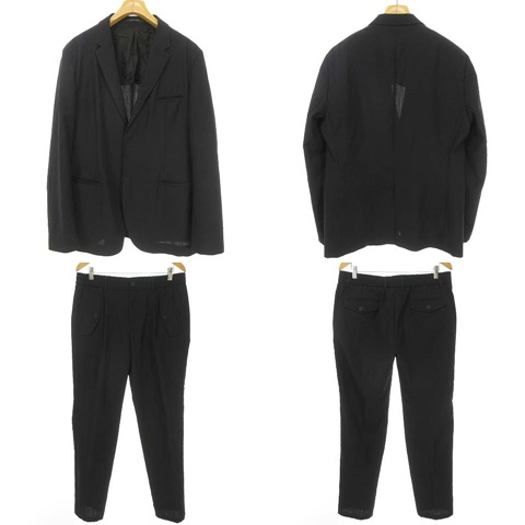 エンポリオアルマーニ MILANO シワ加工 スーツ セットアップ IBS17 エンポリオアルマーニ EMPORIO ARMANI MILANO シワ加工 スーツ