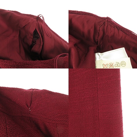 シャネル CHANEL 98A ヴィンテージ ツイード セットアップ スーツ  