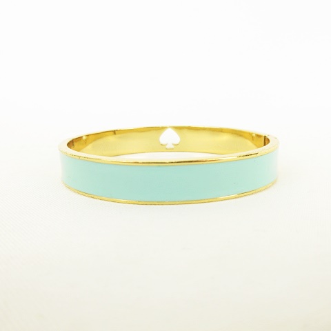 ケイトスペード KATE SPADE バングル スペードモチーフ ミントグリーン