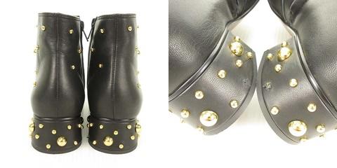 シーバイクロエ SEE BY CHLOE SB31094A スタッズ アンクルブーツ 