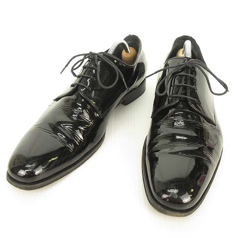 ディオールオム Dior HOMME パテントレザー ドレス シューズ 外羽根 