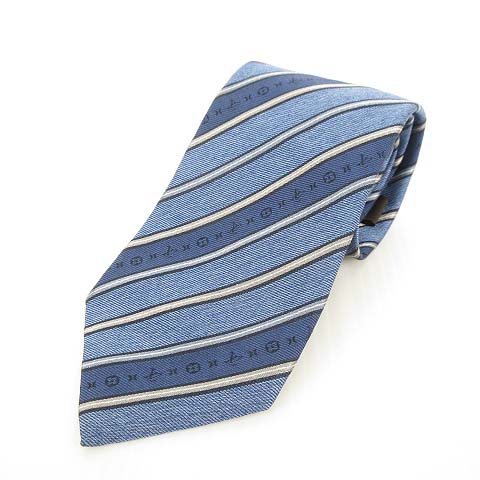 ルイヴィトン LOUIS VUITTON クラヴァット モノグラム ストライプ  