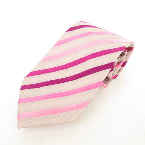 Paul Smith ピンク ストライプ ネクタイ ポールスミス Paul Smith