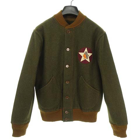 ダブルアールエルRRLバーシティジャケット