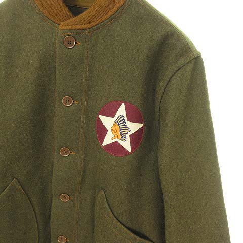 ダブルアールエル RRL バーシティジャケット スポーツジャケット 