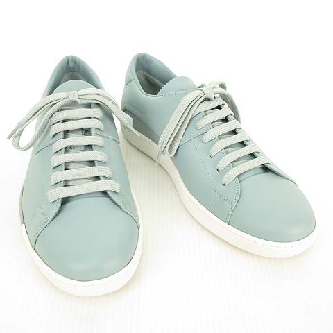 プラダスポーツ PRADA SPORT 4E2962 レザー ローカット レースアップ 