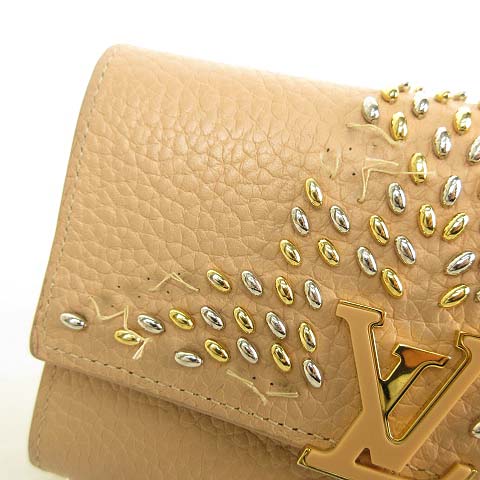 ルイヴィトン LOUIS VUITTON ポルトフォイユ カプシーヌ コンパクト 