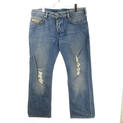 DIESEL ダメージ加工 デニムパンツ ジーンズ W34 L34 DIESEL ダメージ加工 デニムパンツ ジーンズ W34 L34