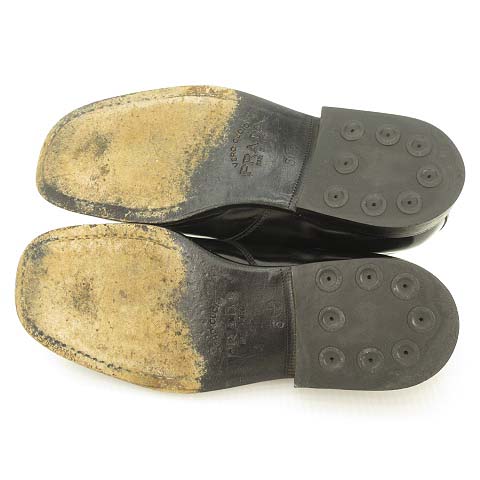 PRADA スクエアトゥ レースアップシューズ レア PRADA|スクエアトゥ レースアップ スニーカー|HARDOFFオフモール