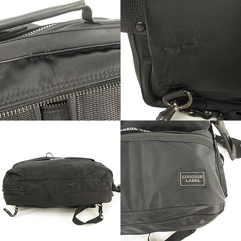 新品　LUGGAGE LABEL ブリーフケース　ゾーン 3WAY ブラック 楽天市場】ラゲッジレーベル ゾーン 3WAYブリーフケース 973