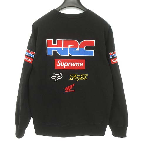シュプリーム SUPREME × Honda × Fox Racing Crewneck 19AW ホンダ  