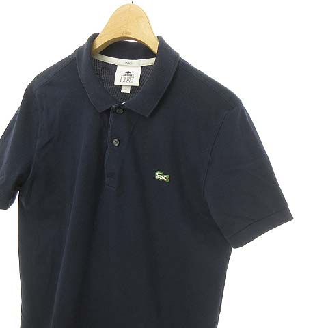 ラコステ ライブ Lacoste L!VE PH3655 スリム ストレッチ ポロシャツ 
