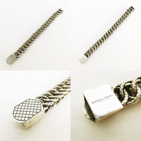 レア品✨美品✨BOTTEGAVENETA ブレスレット シルバー925 箱袋付き org.jpg