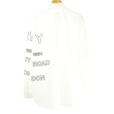 バーバリー BURBERRY 美品 21SS ホースフェリー カッターシャツ 