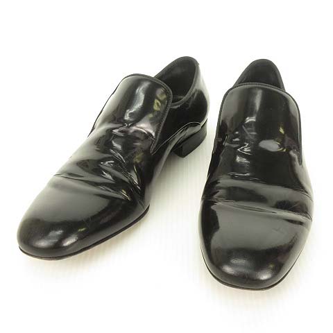 ジョルジオアルマーニ GIORGIO ARMANI スリッポン ローファー レザー 