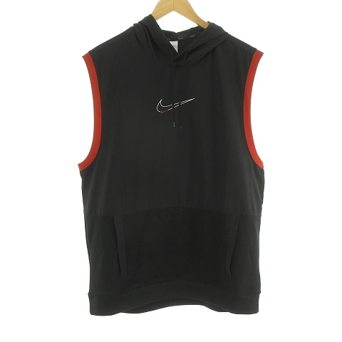 NIKE ナイキ　men's メンズ　ノースリーブ　パーカー　スウェットパーカー