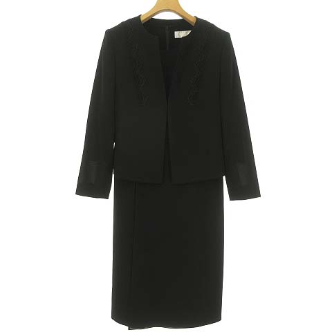 クロエ CHLOE FORMAL 美品 ブラック フォーマル スーツ アンサンブル  