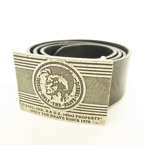新作登場，人気SALE ディーゼル DIESEL カウレザーベルト メンズ 90cm