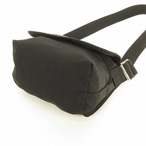 マンハッタンポーテージ Manhattan Portage ハリスツイード ショルダーバッグ ミニ メッセンジャー ツイード コーデュラナイロン 黒 チャコールグレー メンズ レディース 053 ベクトルパーク