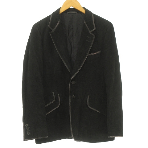 Paul Smith ポールスミス ブラック スエード レザー Sサイズ 未使用 