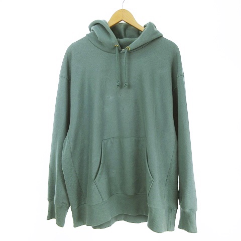 ジーユー GU トップスおまとめ3点セット ヘビーウェイトビッグスウェットプルパーカー XXL × 2色 & スウェT ロゴ Tシャツ XL 大きいサイズ ビッグシルエット メンズ