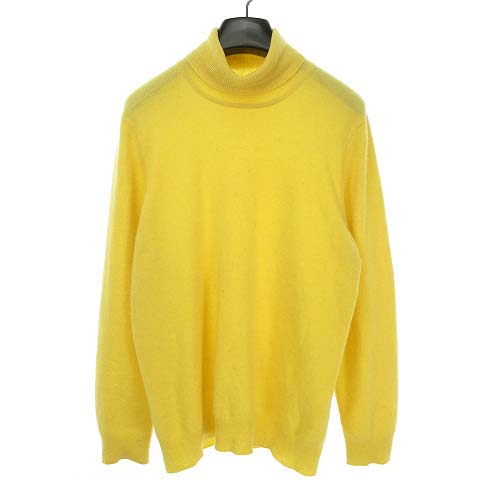 ユニクロ Uniqlo カシミヤ ニット セーター トップス タートルネック 長袖 Xl イエロー Ecm メンズ 053 ベクトルパーク
