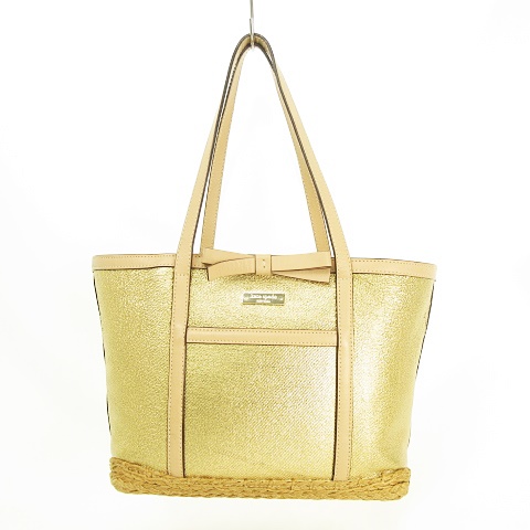 ケイトスペード KATE SPADE トートバッグ リボンモチーフ 