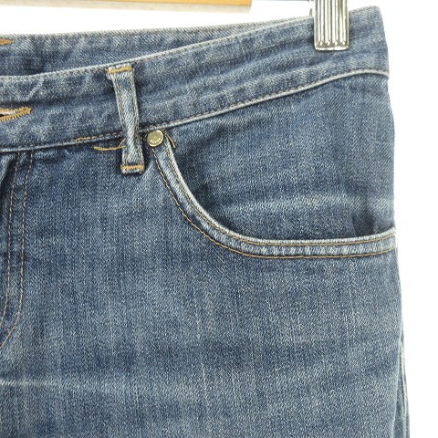 グッチ GUCCI デニム パンツ ジーンズ スリム フレア アイスウォッシュ  