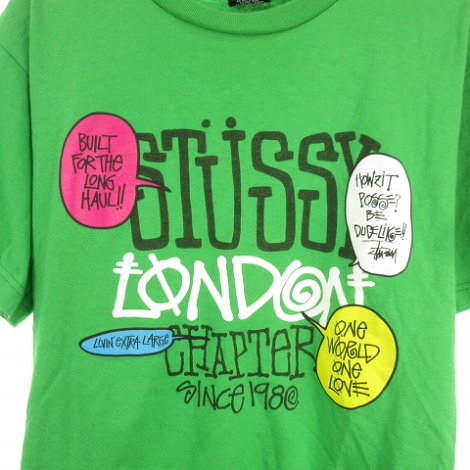 ステューシー STUSSY 00'S 半袖 プリント Tシャツ カットソー