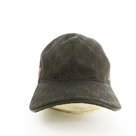 グッチ GUCCI 200085・599881 GG キャンバス × シェリーライン ベース  