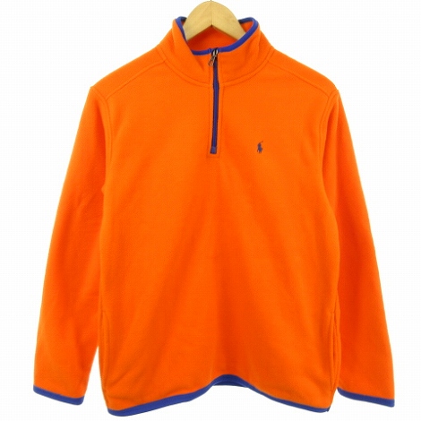 ラルフローレン RALPH LAUREN キッズサイズ ハーフジップ フリース  
