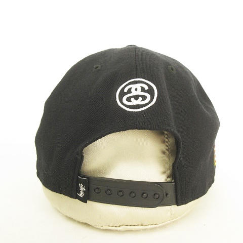 美品✨ステューシー×ニューエラ コラボ ベースボールキャップ 刺繍ロゴ 星条旗 STUSSY - Stussy✖️NEW ERA コラボキャップ 刺繍ロゴ