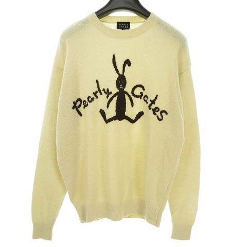 パーリーゲイツ PEARLY GATES パイル ニット プルオーバー セーター