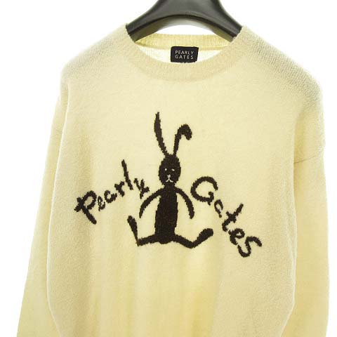 パーリーゲイツ PEARLY GATES パイル ニット プルオーバー セーター