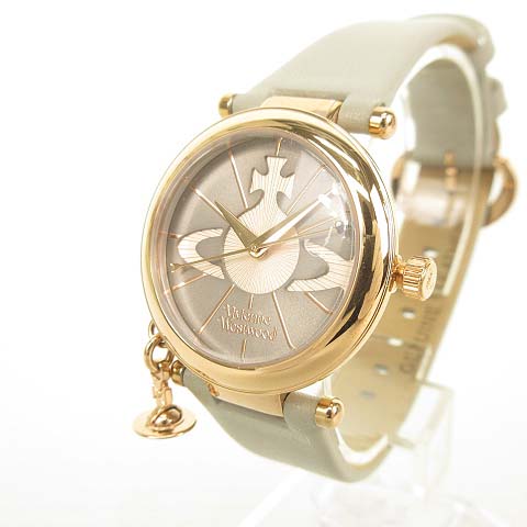 美品】vivienne ヴィヴィアン 腕時計 オーブ ゴールド（Vivienne 