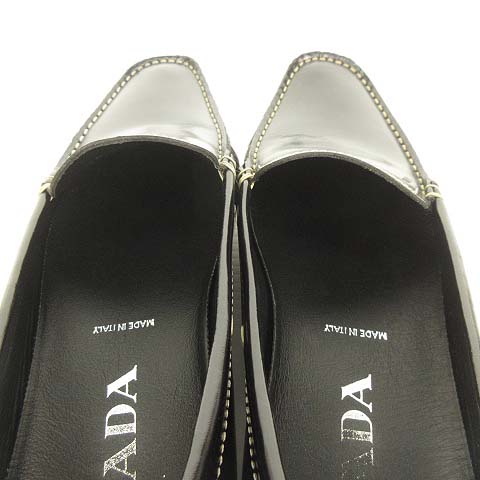 プラダ PRADA 1D 1464 美品 レザー ドライビングシューズ