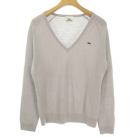 ラコステ LACOSTE AF434E Vネック ニット セーター ワンポイント ラコステ LACOSTE AF434E Vネック ニット セーター ワンポイント
