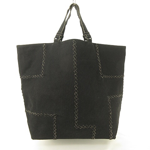 ボッテガヴェネタ BOTTEGA VENETA キャンバス トートバッグ カットオフ