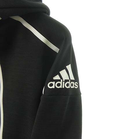 アディダスオリジナルス　撥水パーカー adidas ADILENIUM SEASON 4 TEAMGEIST FULL ZIP HOODIE ブラック