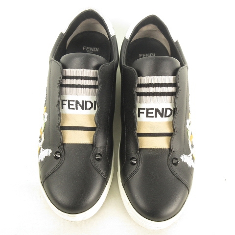 フェンディ FENDI スリッポン スニーカー エラスティックバンド 8E6592  