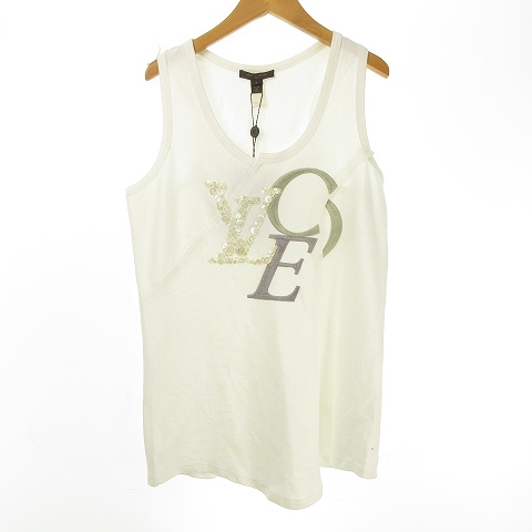 未使用品 ルイヴィトン LOUIS VUITTON パッチワーク タンクトップ LV  