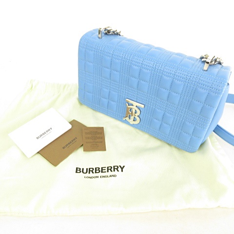 美品 BURBERRY LONDON むずがゆい キルティング ポーチ付 ショルダー 
