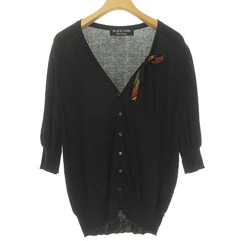 Paul Smith ブラックレーベル カーディガン M 超希少ps paul smith カーディガン スマイル チェック 青 黒 ポール