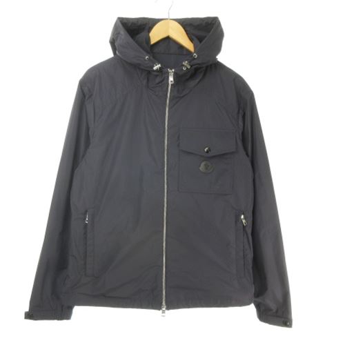 モンクレール MONCLER 美品 Fuyue Hooded Jacket フード ジャケット 紺 