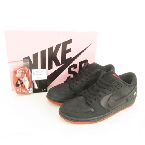ナイキ エスビー NIKE SB 美品 DUNK LOW TRD QS Black Pigeon 883232 